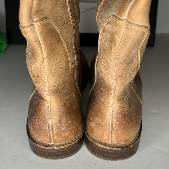 Frye Paige Leather Tall Riding Boots Women’s Size 6.5 B - Picture 3 of 16